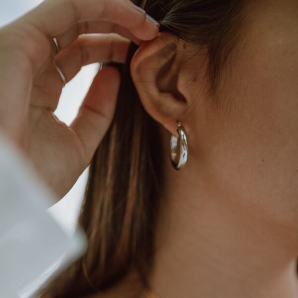Classic Polished Gold Hoop Earrings